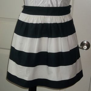 Cotton lined A-line flirty skirt